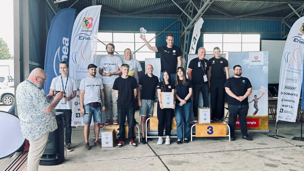 XXXV Enea Leszno Balloon Cup - podium (fot. Balonowy Puchar Leszna)
