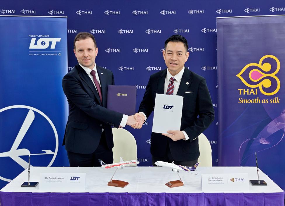 PLL LOT i Thai Airways planują współpracę codeshare (fot. PLL LOT)2