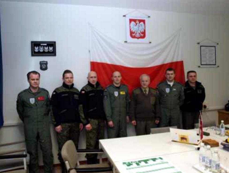 Polscy lotnicy w Komponencie Sił Wczesnego Ostrzegania NATO E3A/ fot. Wojciech Lewandowski 