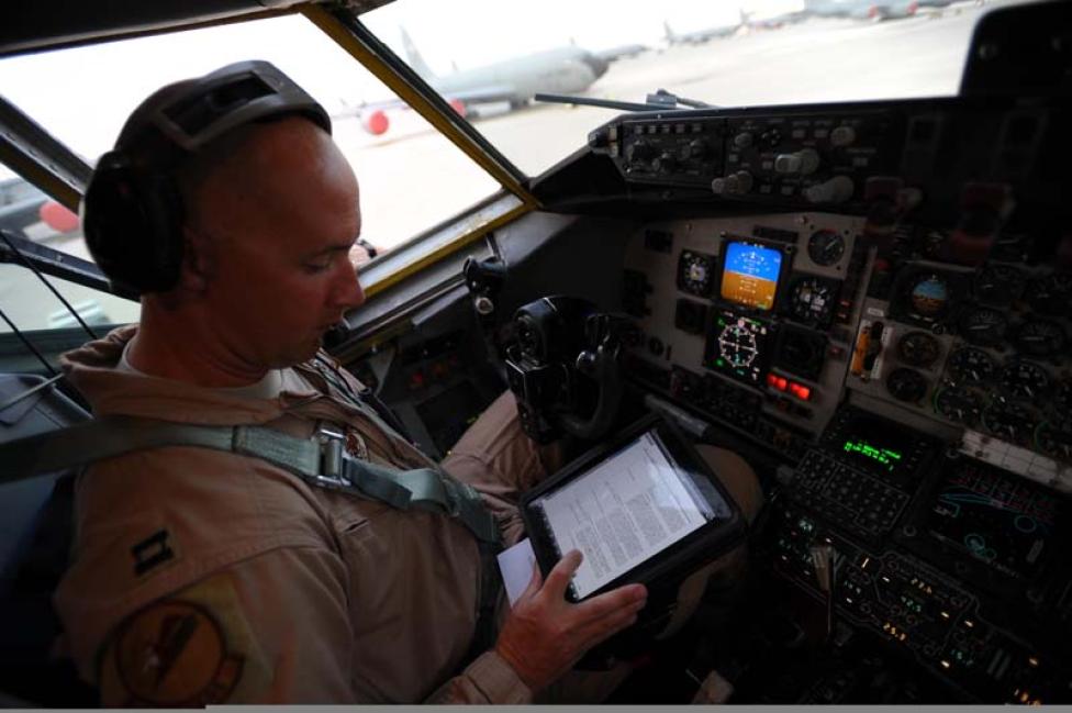 iPady w kokpitach samolotów US Air Force