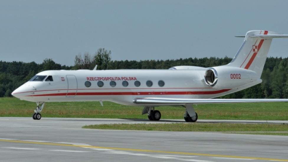 Gulfstream G550 do transportu najważniejszych osób w państwie (fot. 1bltr.wp.mil.pl)
