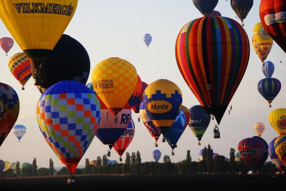 Zawody balonowe w Lesznie (fot. balony.leszno.pl)