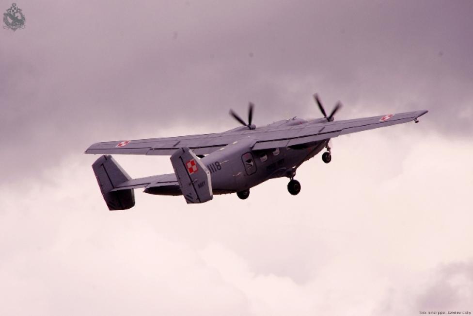 Samolot transportowy An-28TD (fot. kmdr ppor. Czesław Cichy)