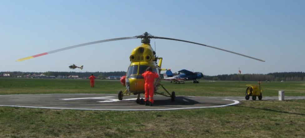 Ostatni lot Mi-2/ fot. lpr.com.pl