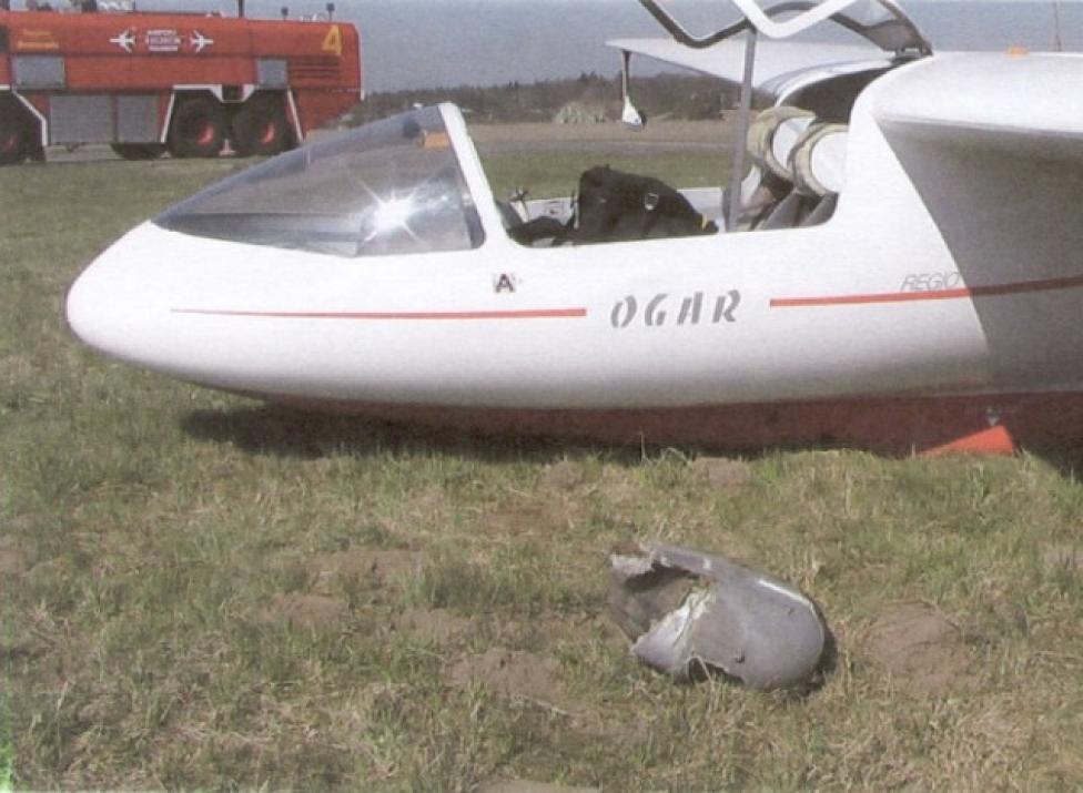 Wypadek motoszybowca SZD-45A Ogar