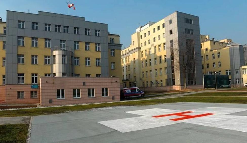 Lądowisko przy Szpitalu Narutowicza w Krakowie, fot. UM Kraków
