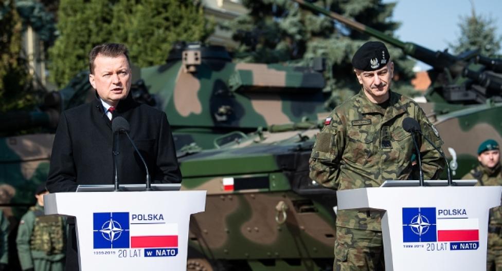 Mariusz Błaszczak, minister obrony narodowej o Planie Modernizacji Technicznej do 2026 roku (fot. MON)