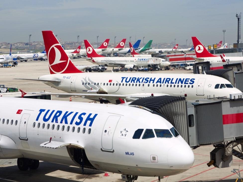 Flota należąca do linii Turkish Airlines