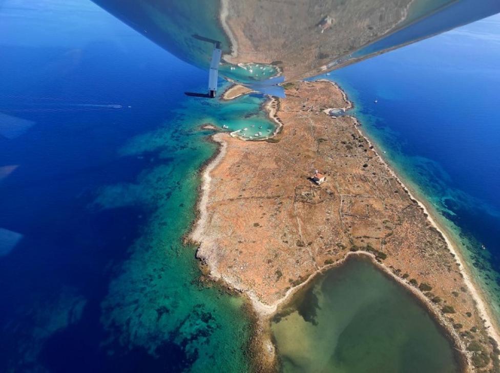 Chorwackie wyspy z pokładu samolotu Virus SW, fot. Skydream 