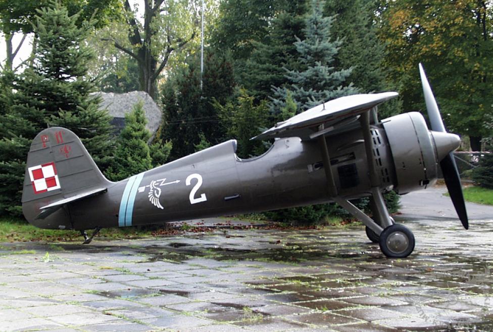 Samolot: PZL P.11c/ fot. Muzeum Lotnictwa Polskiego w Krakowie
