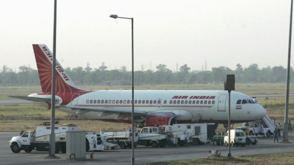 A319 należący do linii Air India