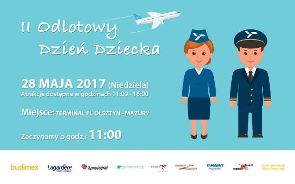 II Odlotowy Dzień Dziecka w Porcie Lotniczym Olsztyn-Mazury (fot. mazuryairport.pl)