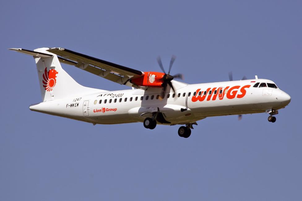 ATR-72 należący do linii Wings Air