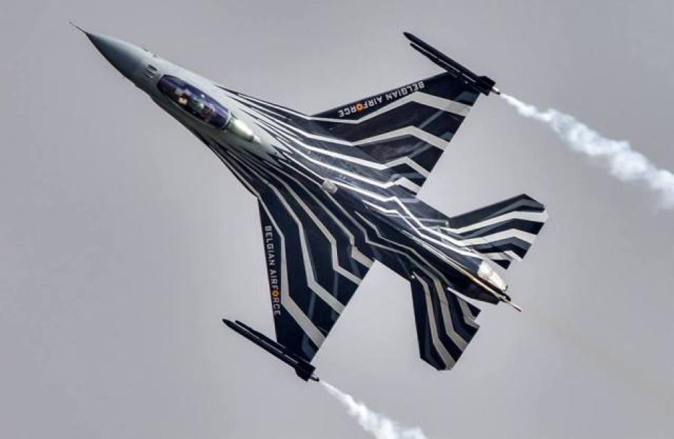 F-16 Solo Demo Team Belgijskich Sił Powietrznych (fot. Aerofestival)