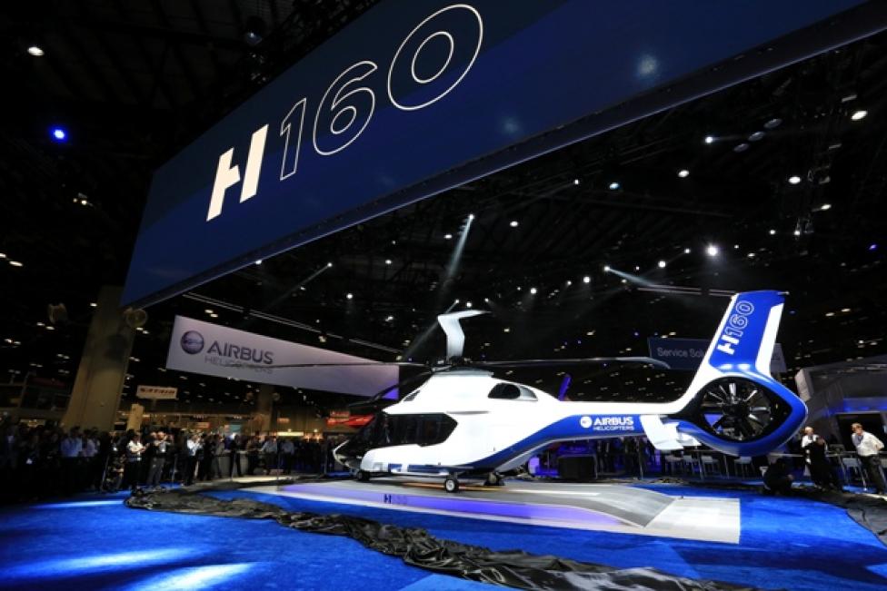 H160 – całkowicie nowy śmigłowiec Airbus Helicopters (fot. airbushelicopters.com)