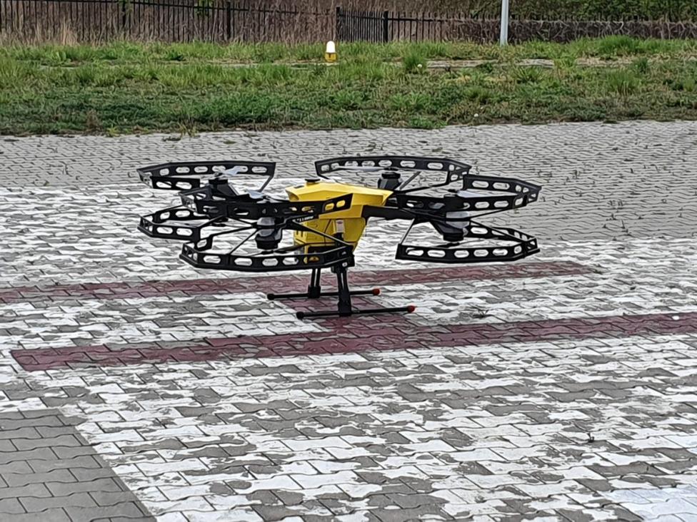 Dostawy realizowane dronami, fot. rp.pl