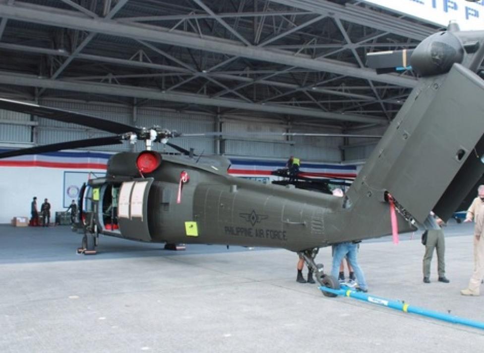 Śmigłowiec Black Hawk należący do Sił Zbrojnych Filipin, fot. Defence News