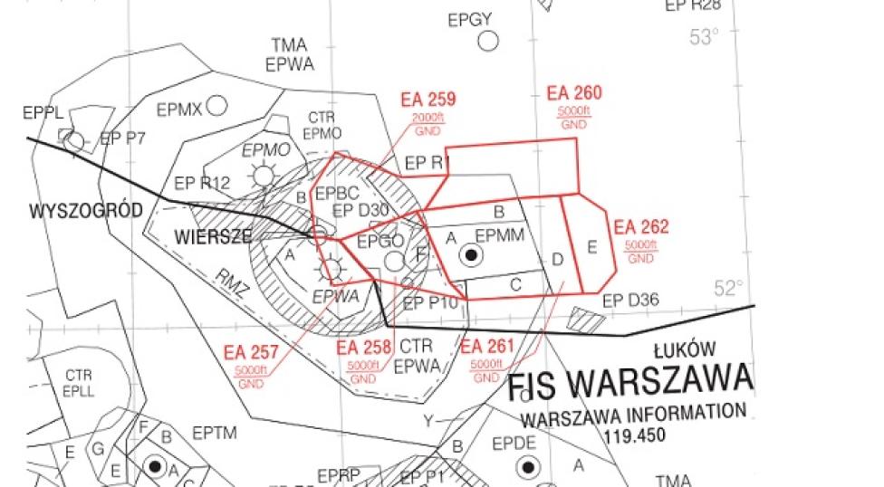 Defilada lotnicza w Warszawie – ograniczenia w przestrzeni powietrznej