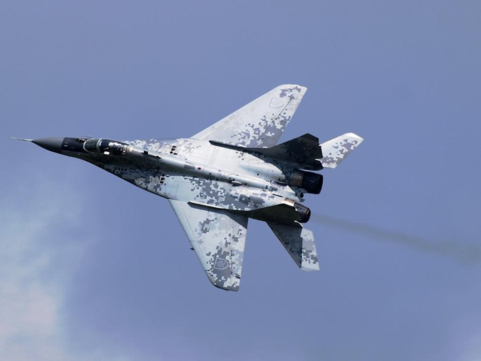 MiG-29 należący do Słowackich Sił Powietrznych, fot. Scramble Magazine