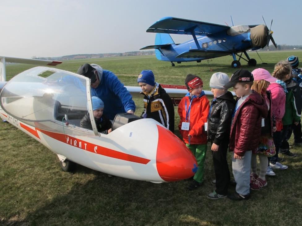 Aeroklub Warmińsko-Mazurski współpracuje z Uniwersytetem Dzieci