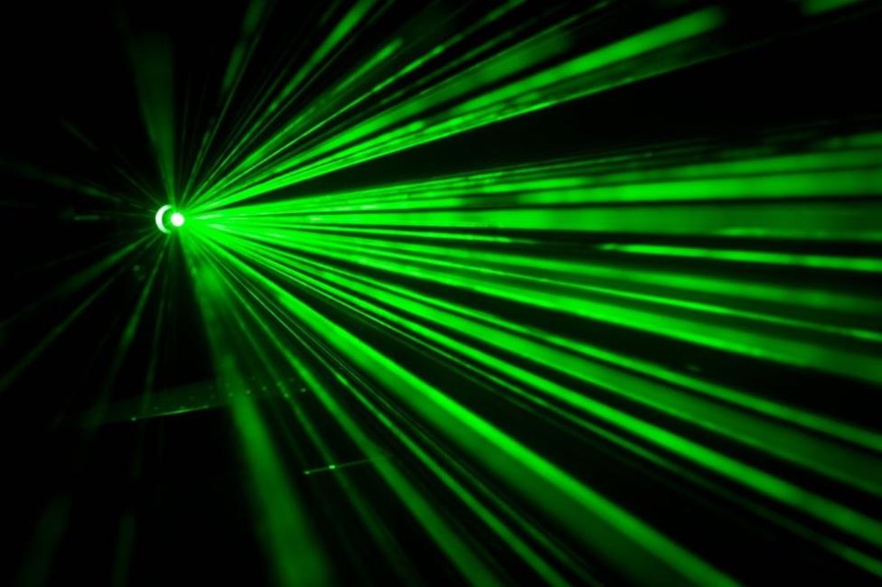 Strumień lasera skierowany czołowo, fot. LPR