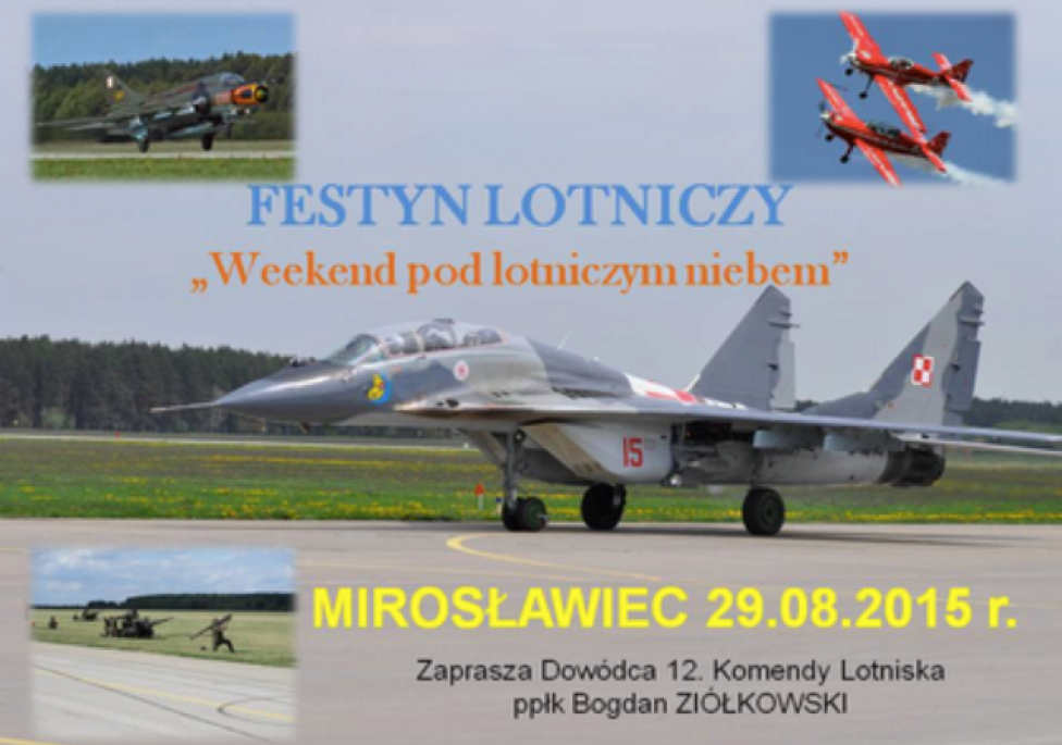 Festyn Lotniczy Mirosławiec 2015