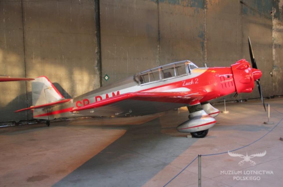 Samolot LWD Zuch 2 (fot. Muzeum Lotnictwa Polskiego)