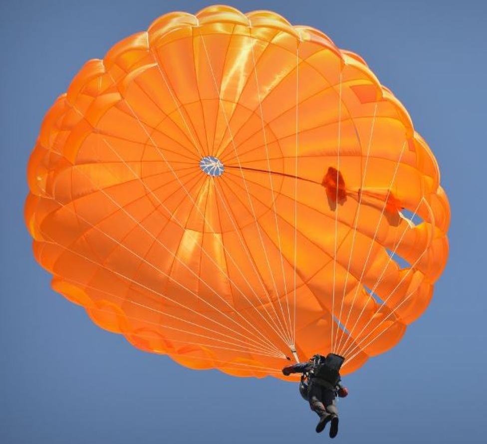 Skoczek spadochronowy - szkolenie w 4.SLSz (fot. 4.SLSz)
