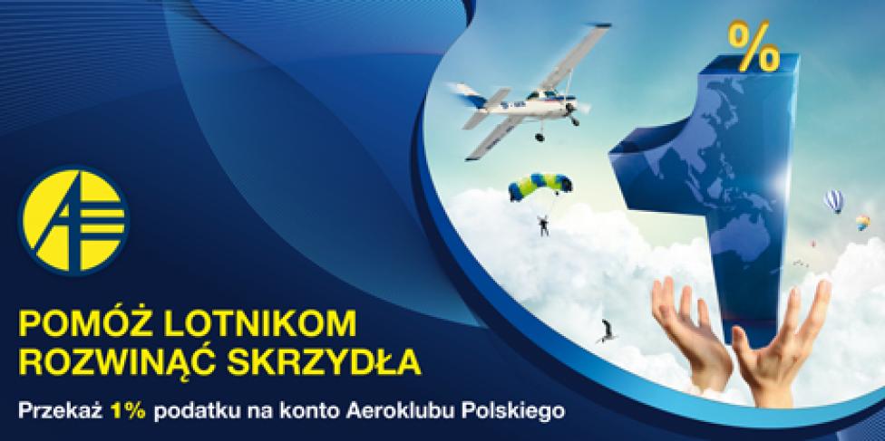 Aeroklub Polski 1% podatku 