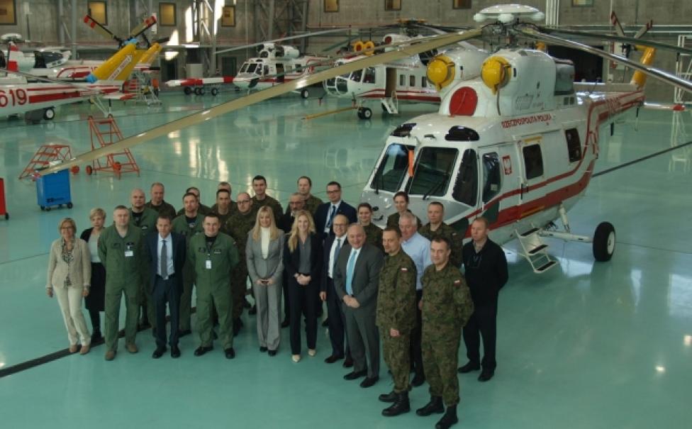 Spotkanie z przedstawicielami Gulfstream Aerospace Corporation w 1.BLTr (fot. chor. Jacek Grześkowiak)
