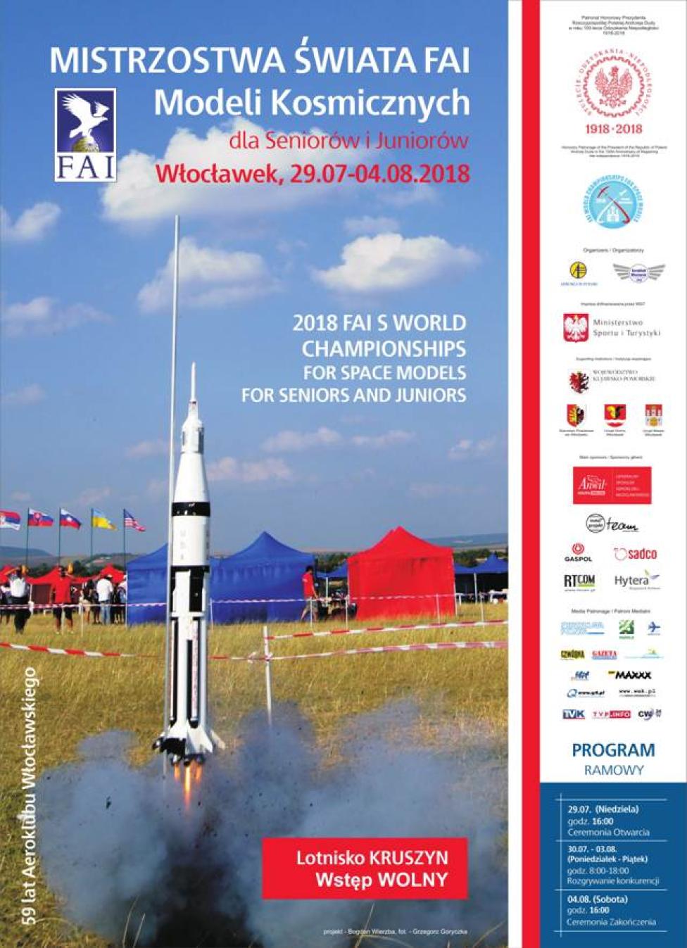 22. Mistrzostwa Świata FAI Modeli Kosmicznych we Włocławku (fot. Bogdan Wierzba)