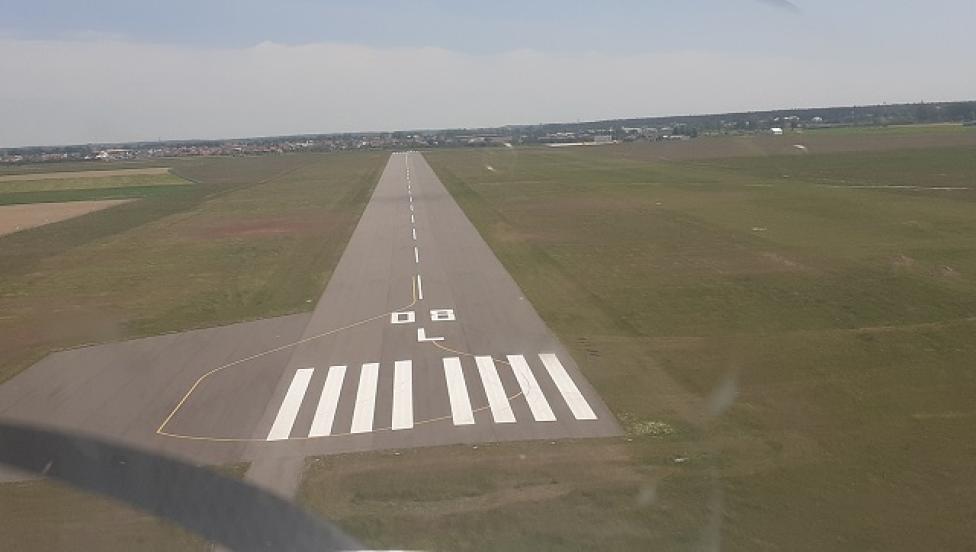 Pas startowy lotniska w Suwałkach, fot. Marcin Ziółek