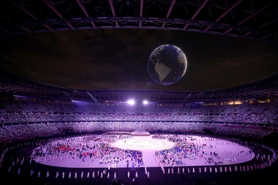 Ceremonia otwarcia Olimpiady w Tokjo, fot. twitter Olympics