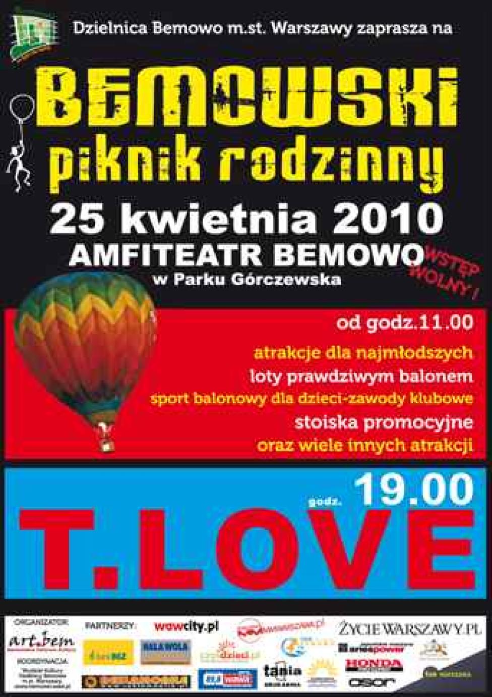 Bemowski Piknik Rodzinny 2010 (plakat)