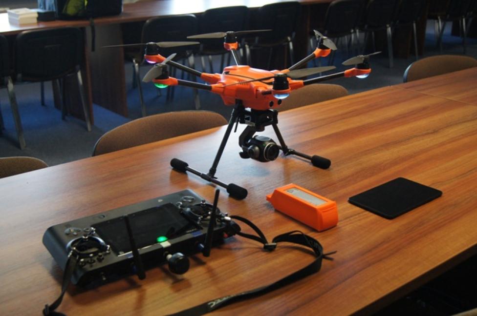 Specjalistyczny dron trafił do policji w Siedlcach (fot. KMP Siedlce)