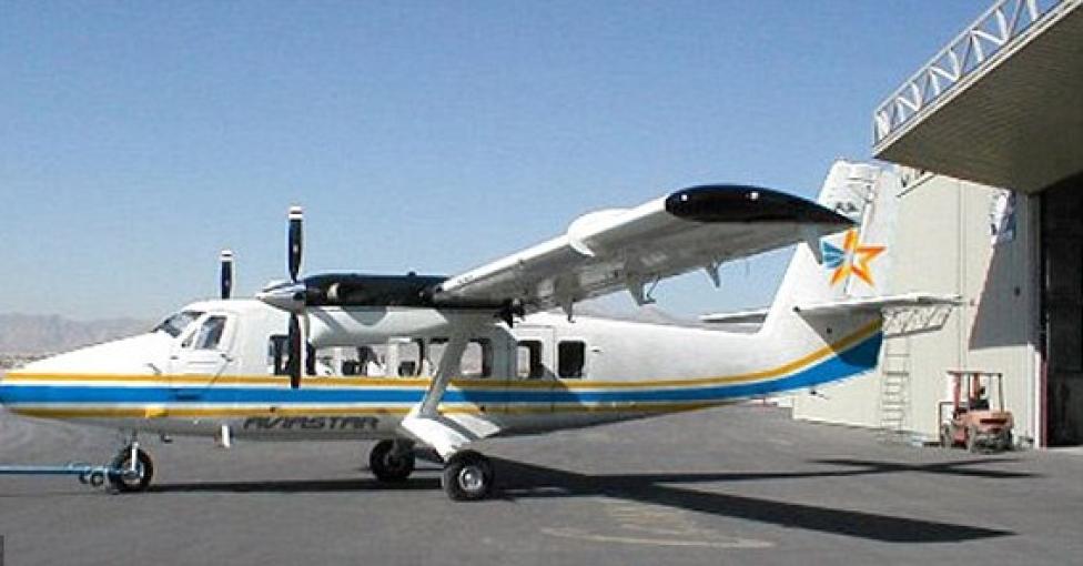 Samolot Twin Otter należący do linii Aviastar