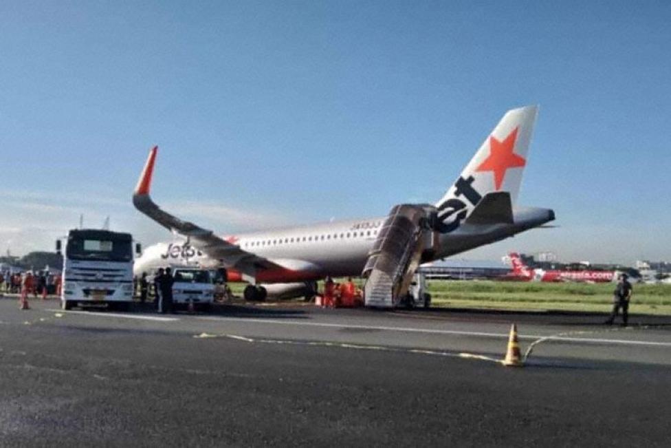 Incydent A320 Jetstar, fot. avherald