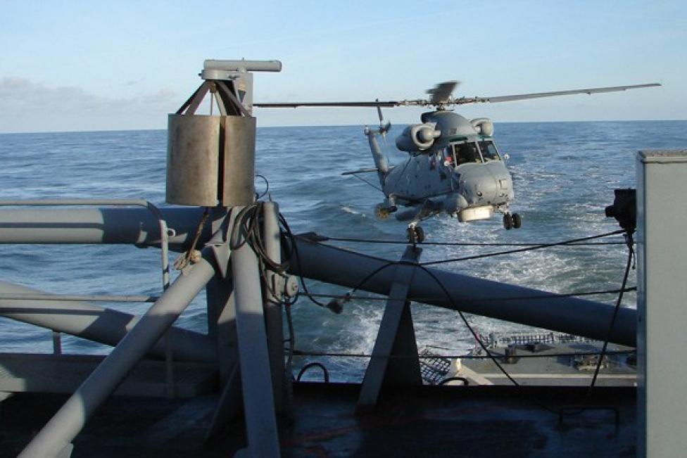 Śmigłowiec SH-2G na manewrach „Cold Response 2014” za kołem podbiegunowym