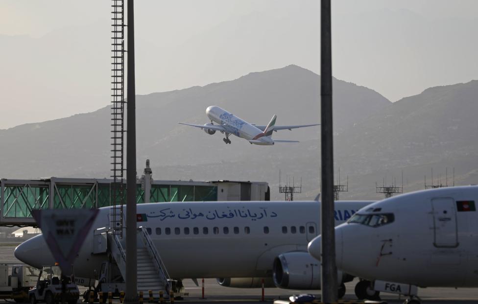 Lotnisko w Kabulu, fot. Daily Sabah