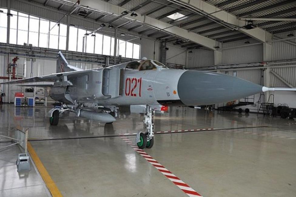 Myśliwiec MiG-23MF po remoncie