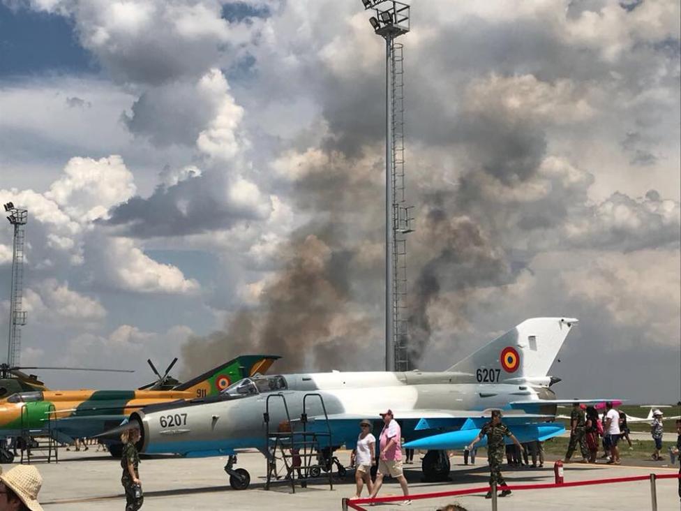 Wypadek rumuńskiego MiG-21