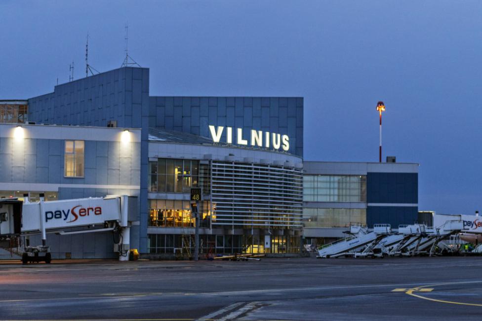 Terminal lotniska w Wilnie, fot. Trakcja PRKiL