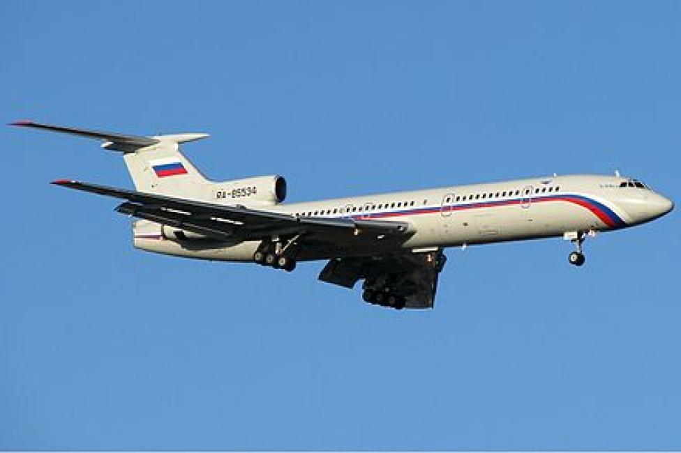 Tu-154 należący do rosyjskiego Ministerstwa Obrony