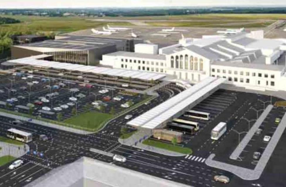Wizualizacja portu lotniczego w Wilnie, fot. źródło: rynek-lotniczy
