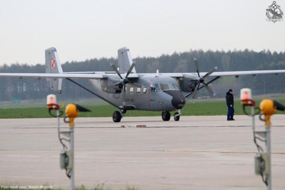 M-28B Bryza z 43 Bazy Lotnictwa Morskiego w Gdyni-Babich Dołach (fot. kmdr ppor. Marcin Braszak)
