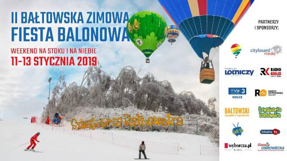 II Bałtowska Zimowa Fiesta Balonowa (fot. fiestybalonowe.pl)