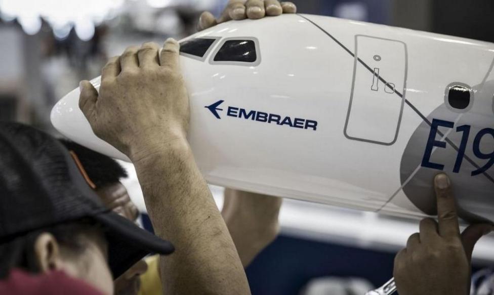 Model samolotu Embraera, fot. rp.pl