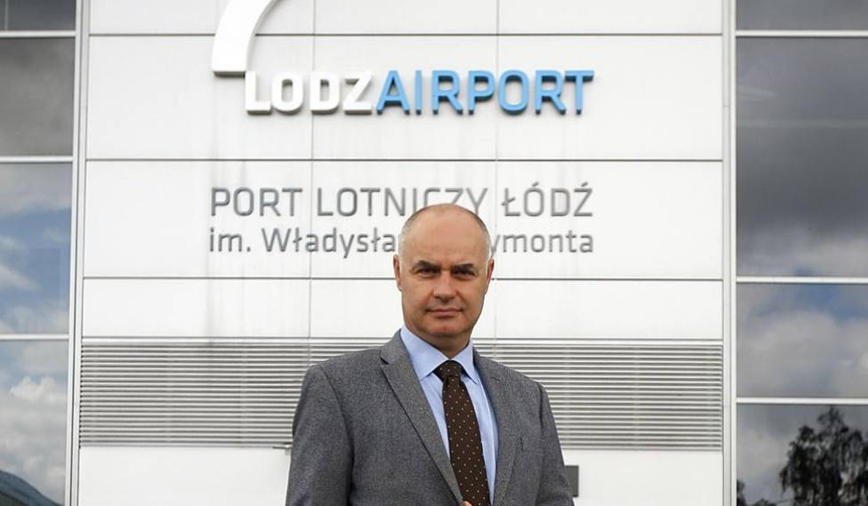 Tomasz Szymczak, prezes lotniska w Łodzi