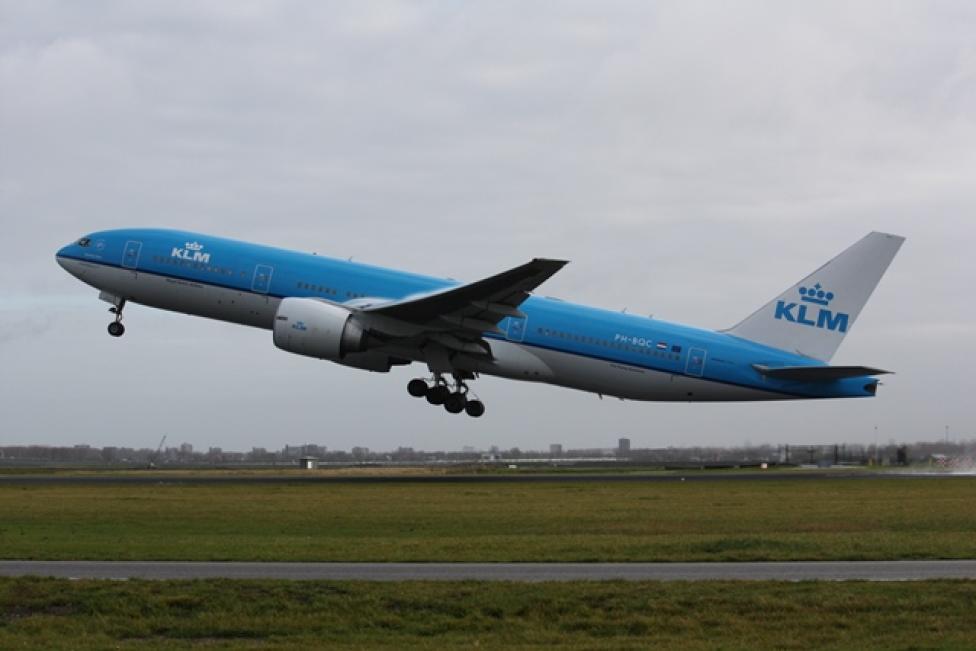 B772 należacy do linii KLM