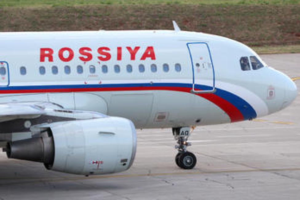A319 należący do linii Rossiya